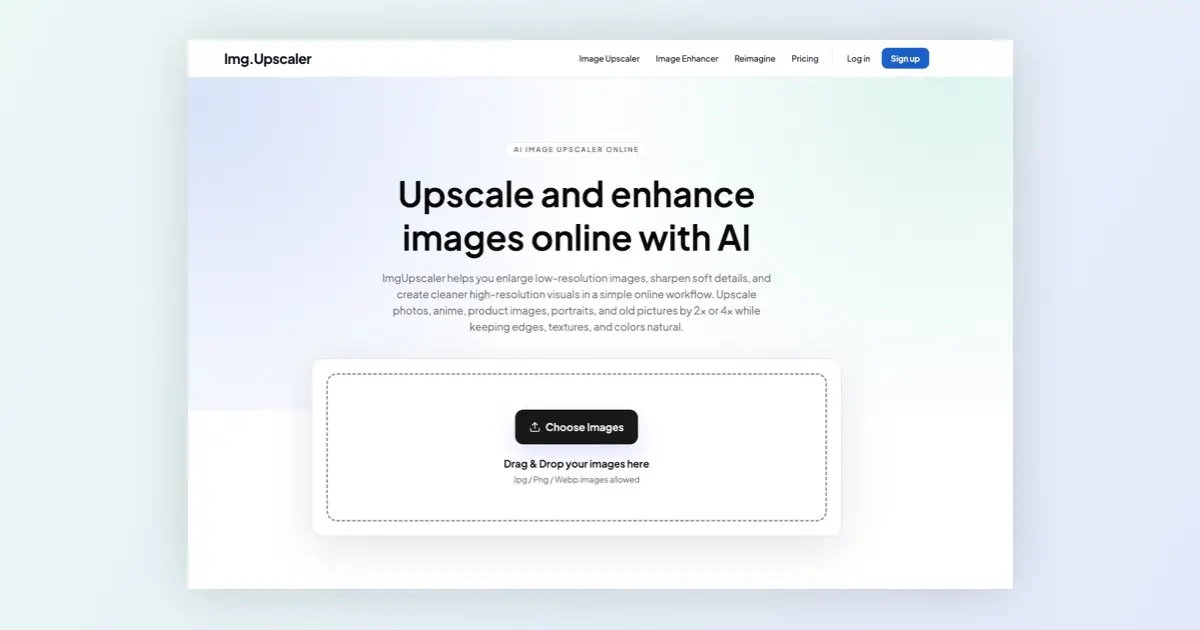 ImgUpscaler screenshot 1