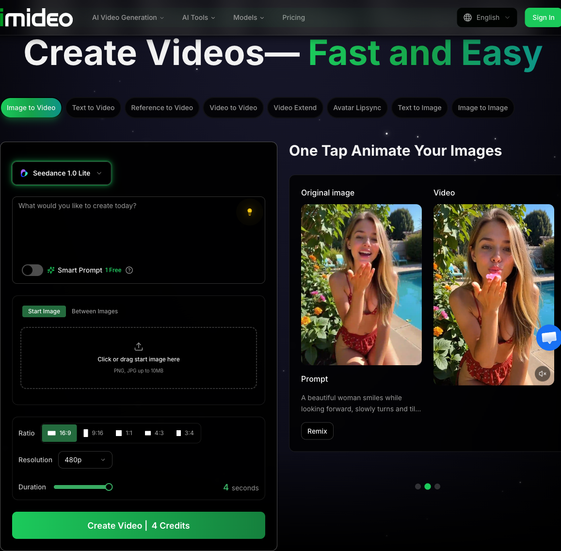 iMideo screenshot 1