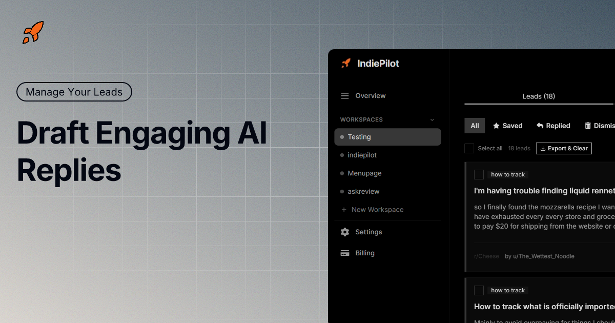 IndiePilot screenshot 3