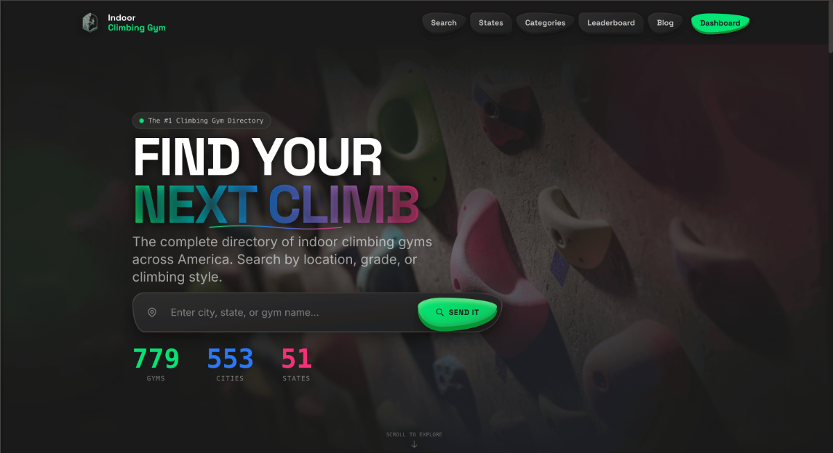 IndoorClimbingGym screenshot 1