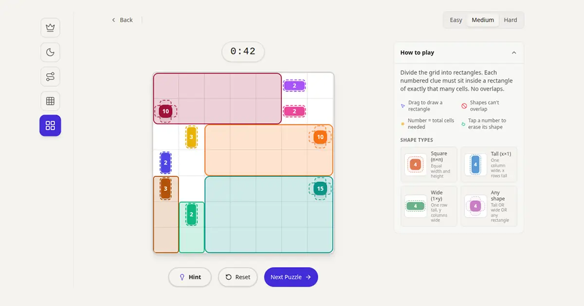 Infinite Puzzles screenshot 2