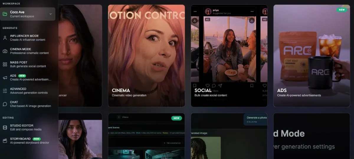 Influencer Studio image number 11