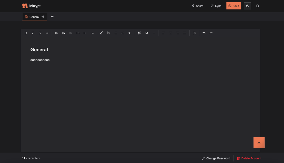 Inkrypt screenshot 3