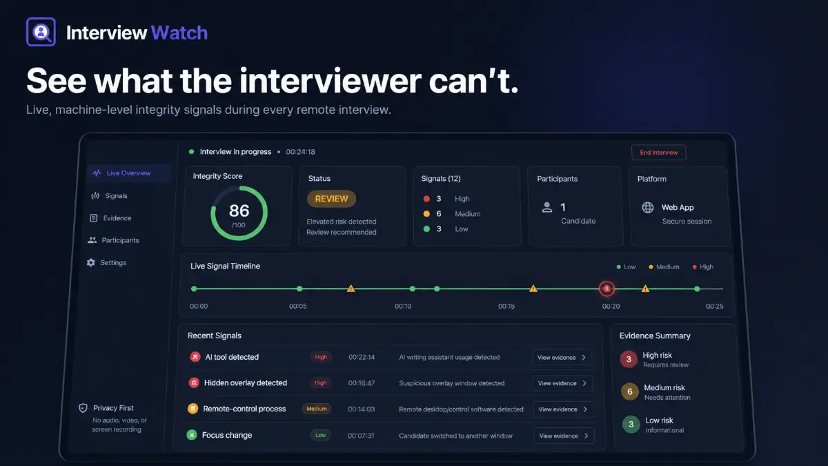 interviewwatchcom screenshot 1
