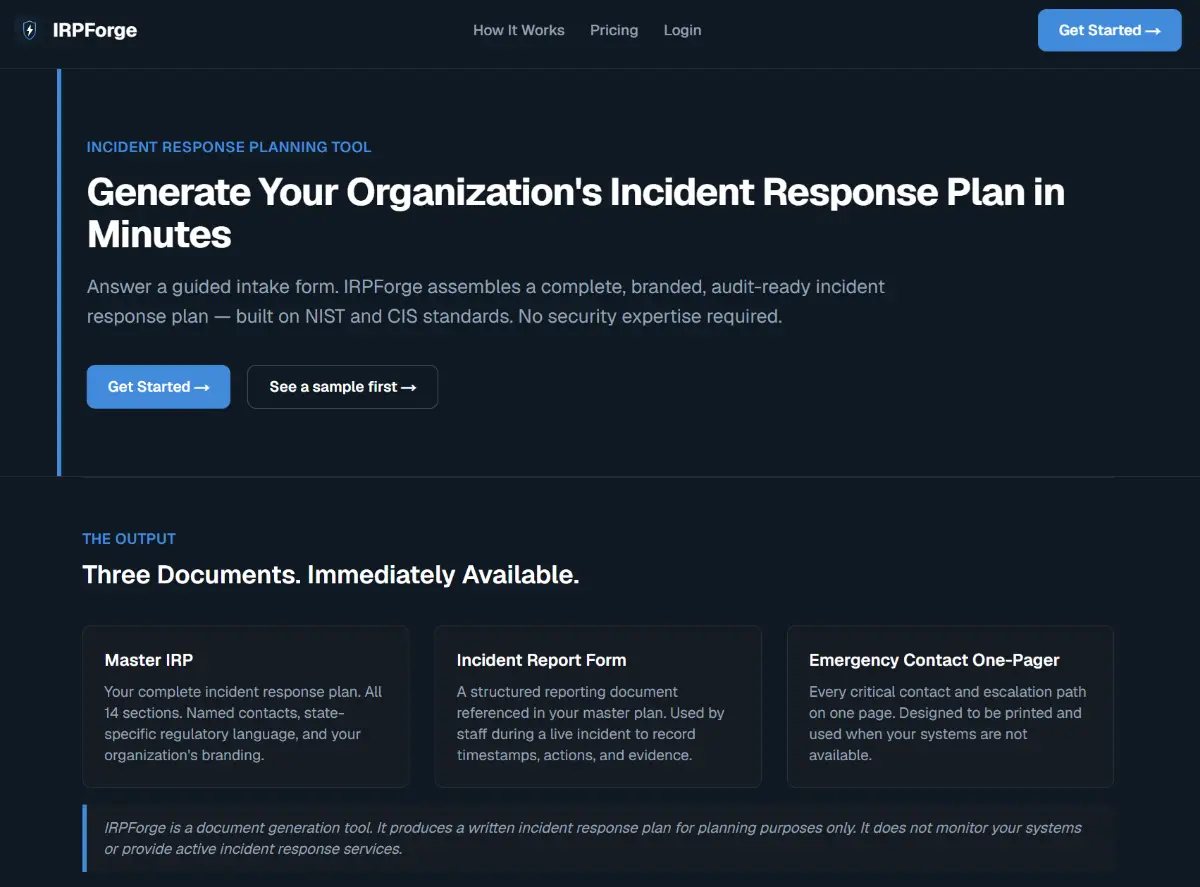 IRPForge screenshot 1