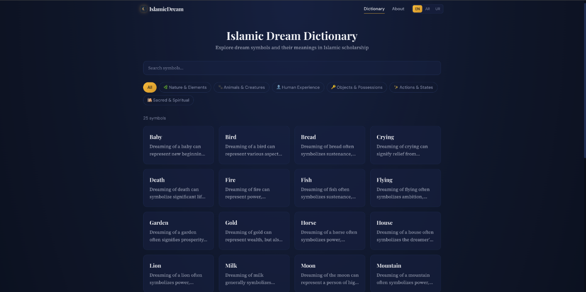 Islamic Dream screenshot 2