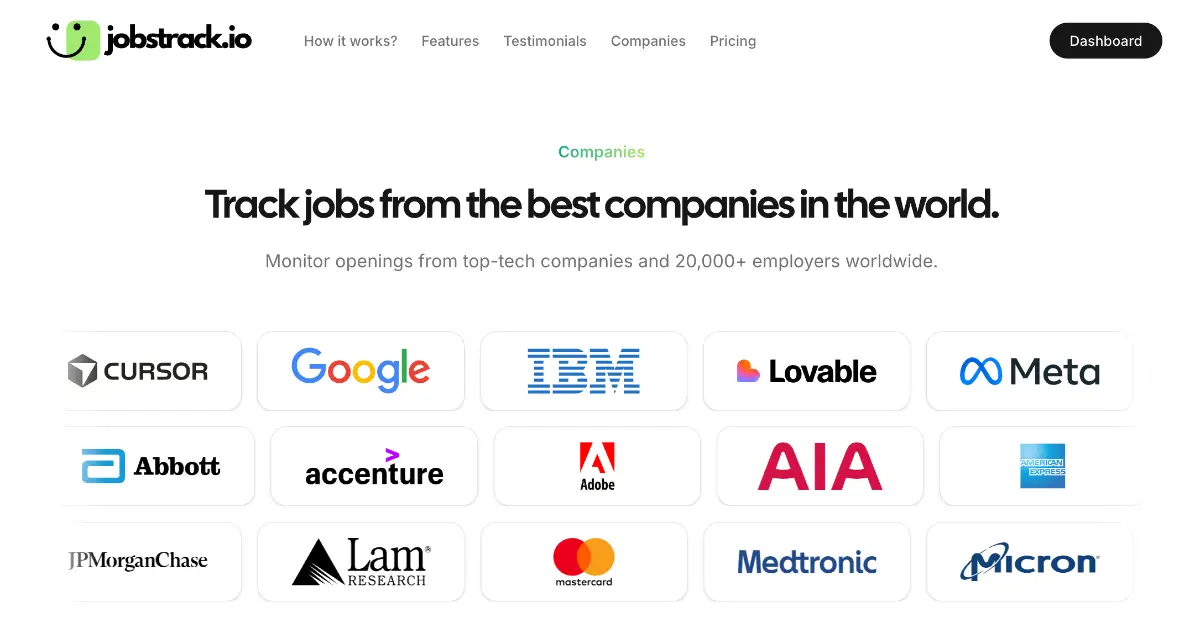 jobstrack.io screenshot 2