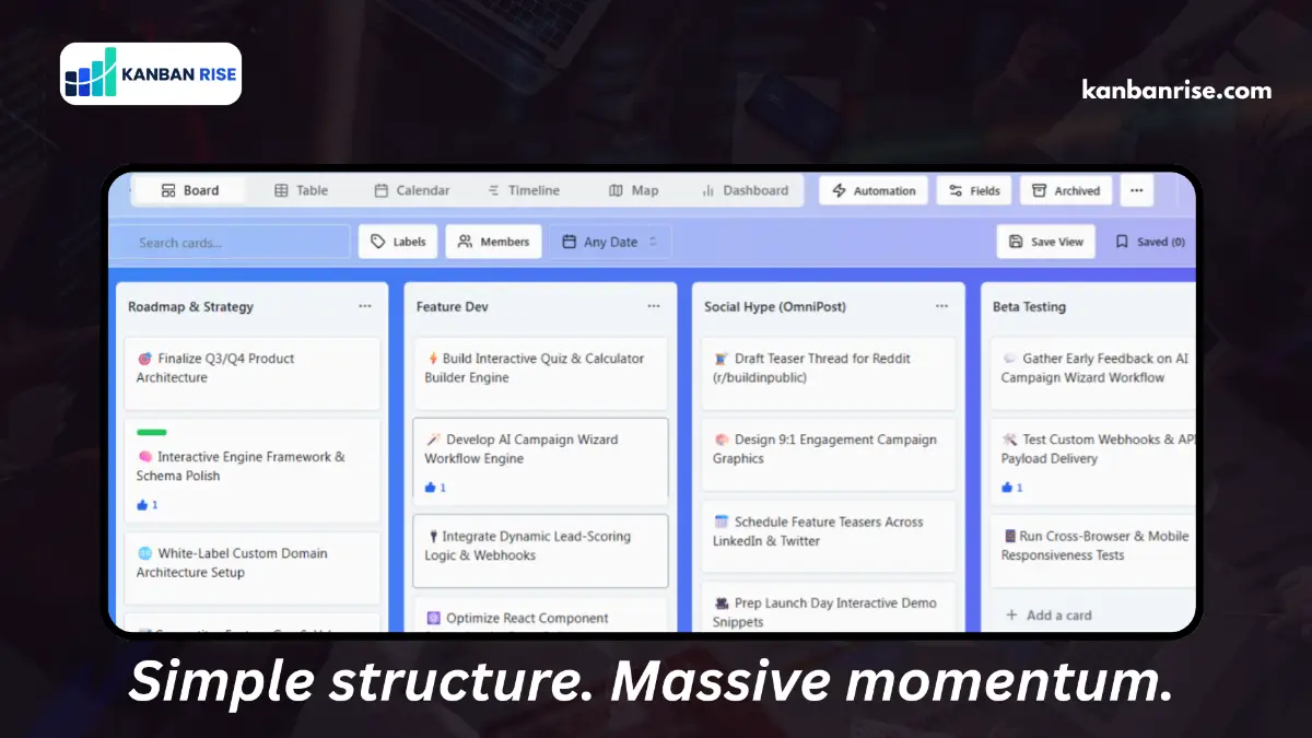 Kanban Rise screenshot 3