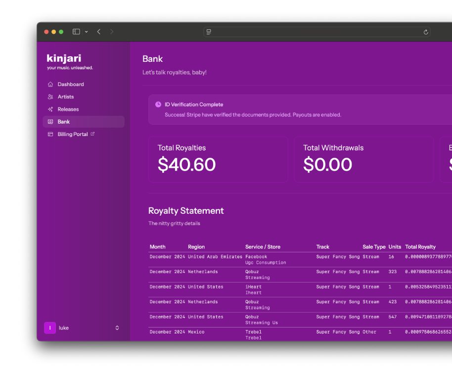 Kinjari screenshot 2