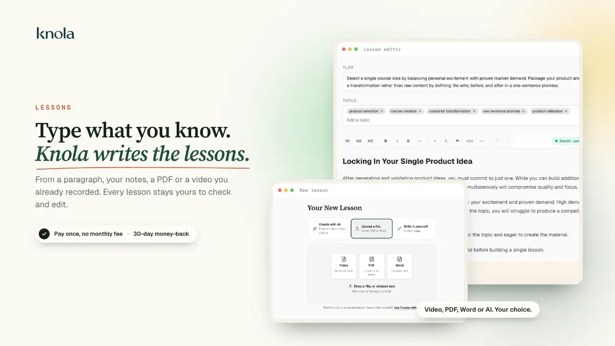 Knola screenshot 1
