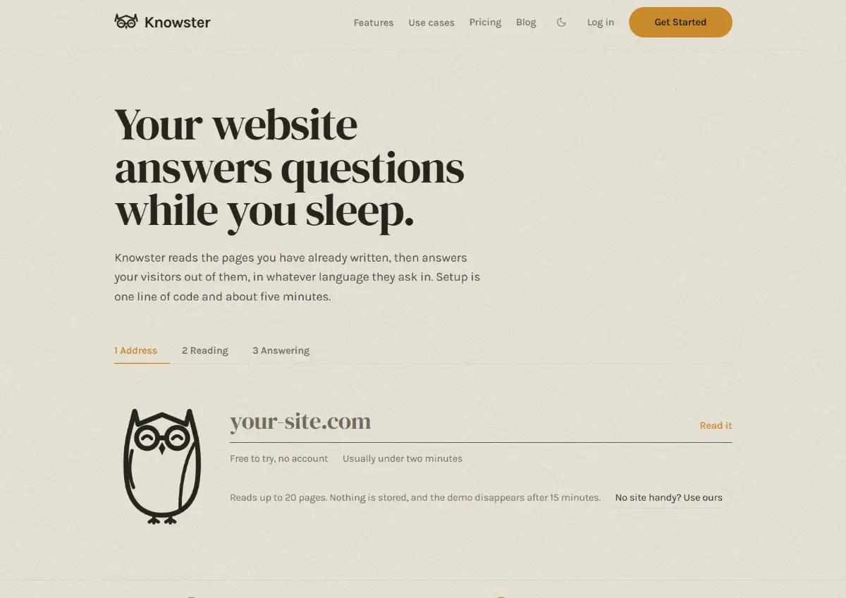 Knowster screenshot 1