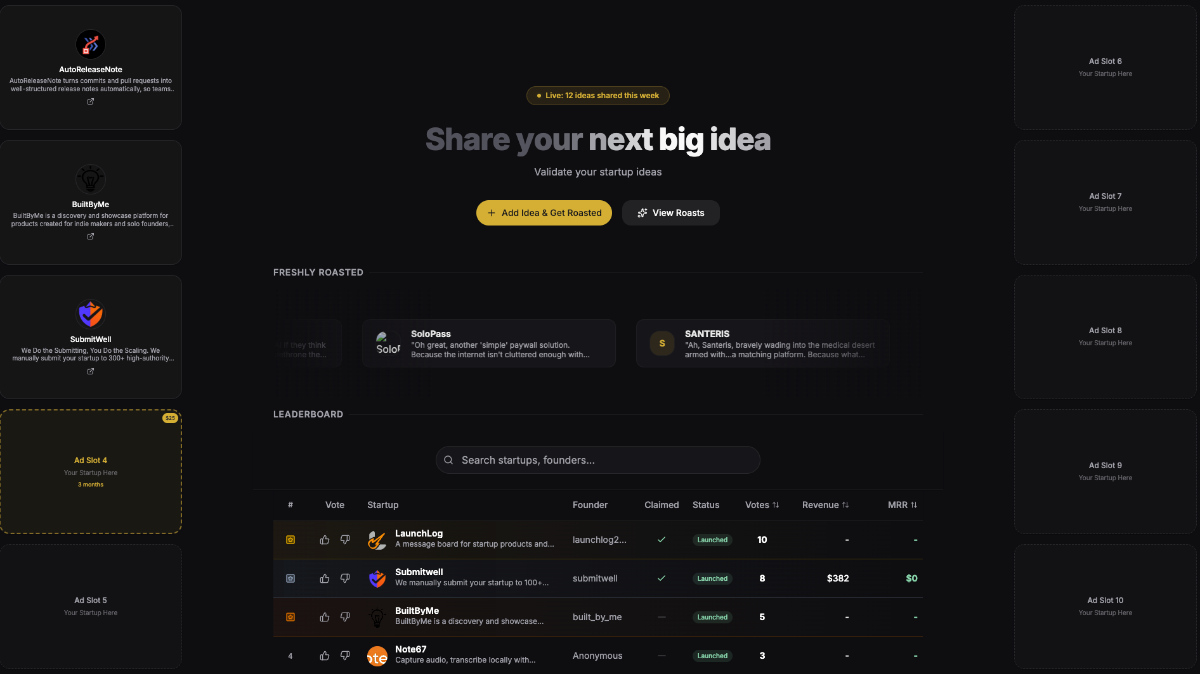 LaunchLog screenshot 1