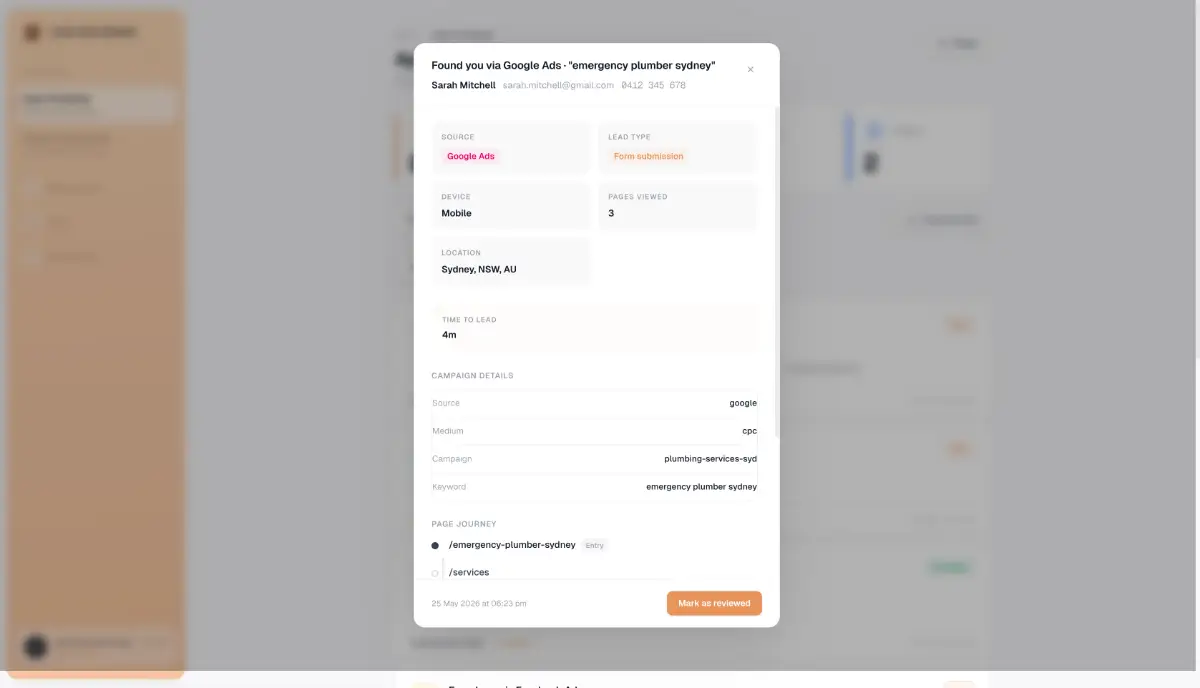 Lead Recorder screenshot 2
