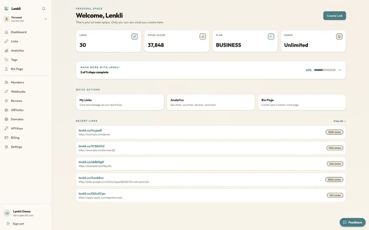 Lenkli screenshot 2