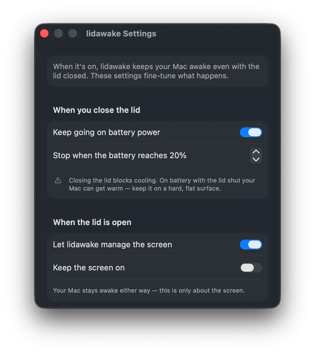lidawake by zaYco screenshot 3