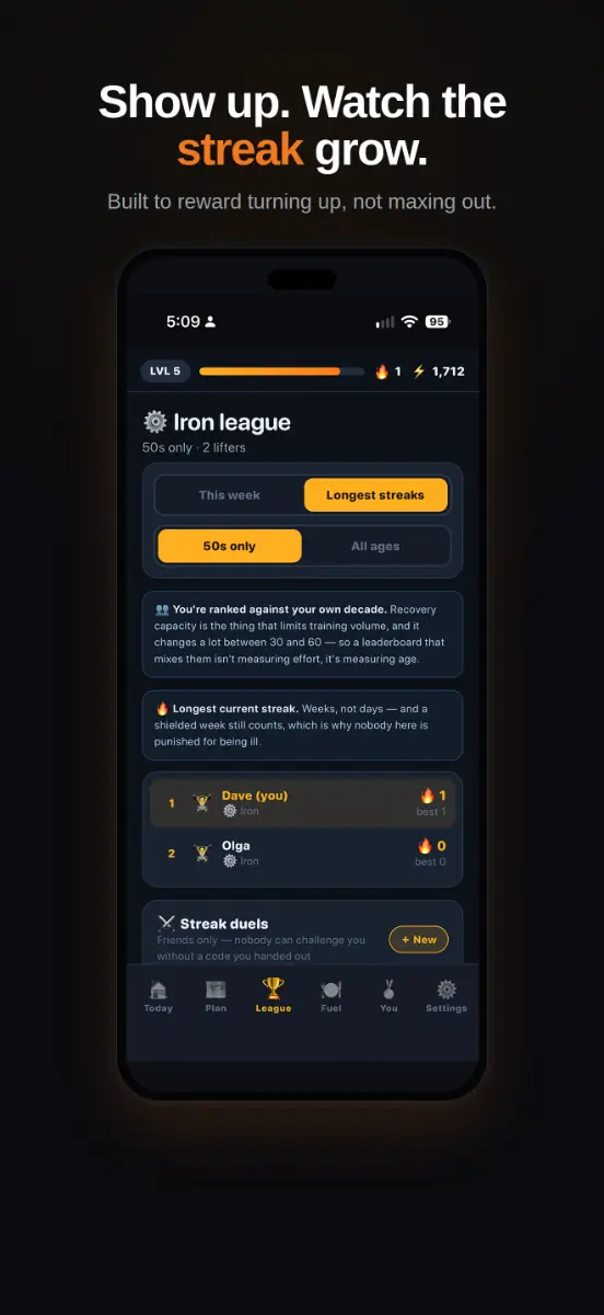 Liftspan screenshot 2