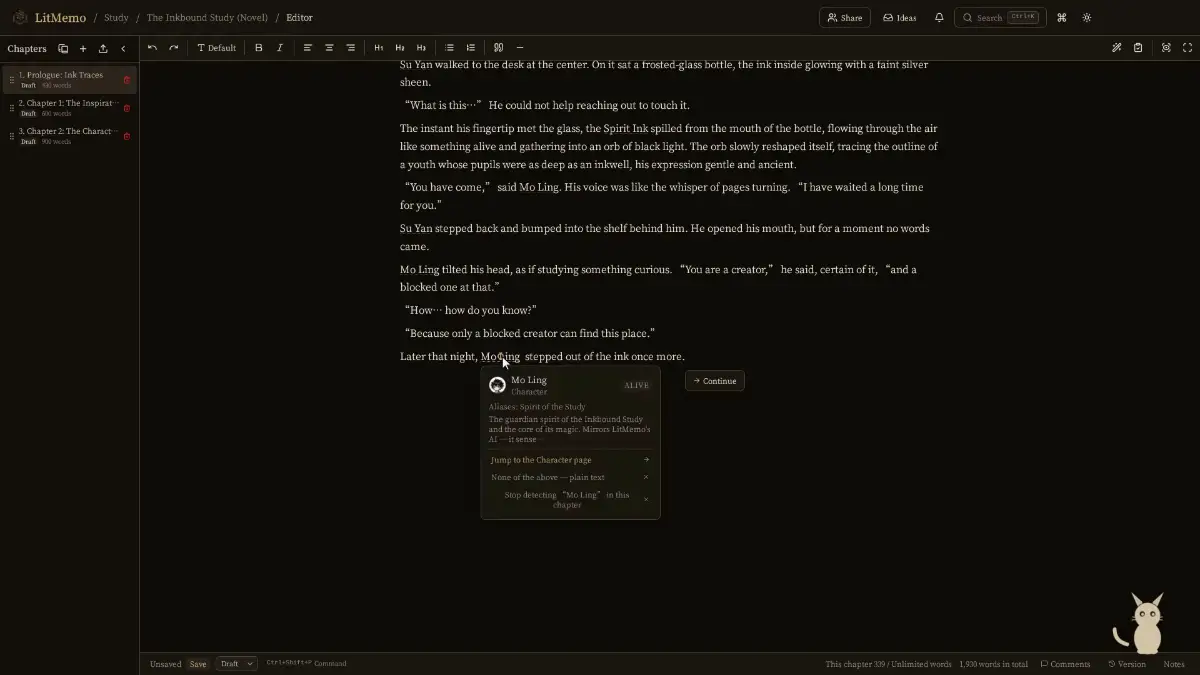 LitMemo screenshot 3