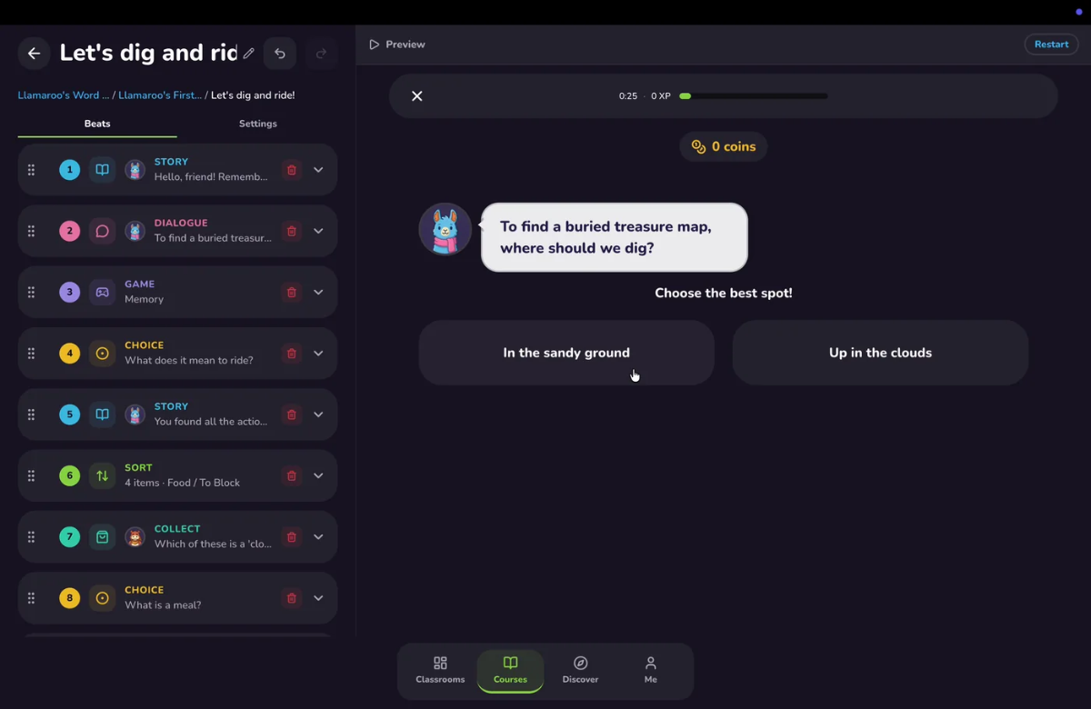 Llamaroo screenshot 2