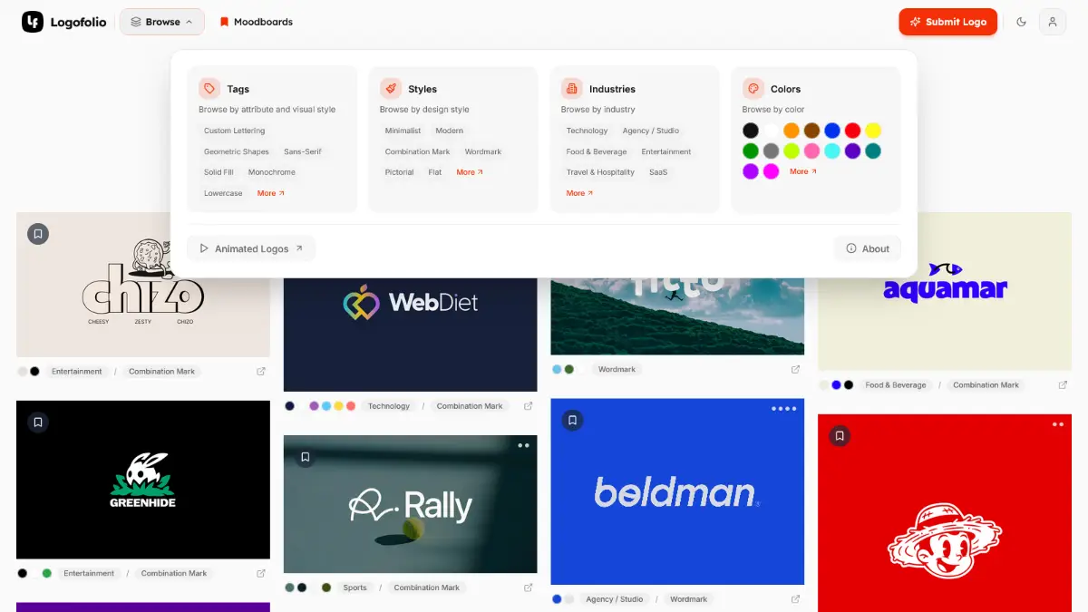Logofolio screenshot 2