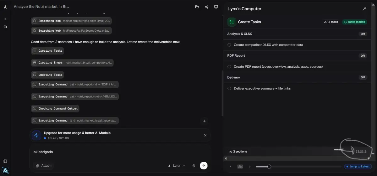 Lynx OS by Apex7 AI screenshot 1