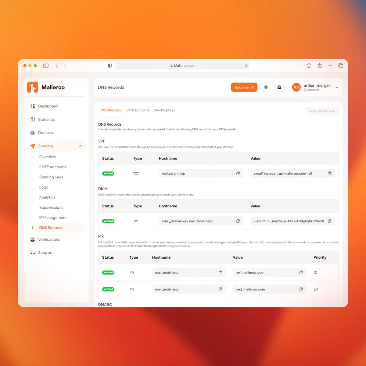 Maileroo screenshot 1