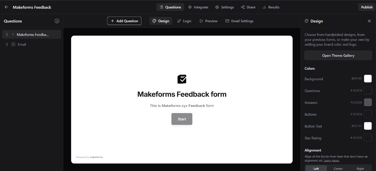MakeForms-Brand-First Form Builder screenshot 3