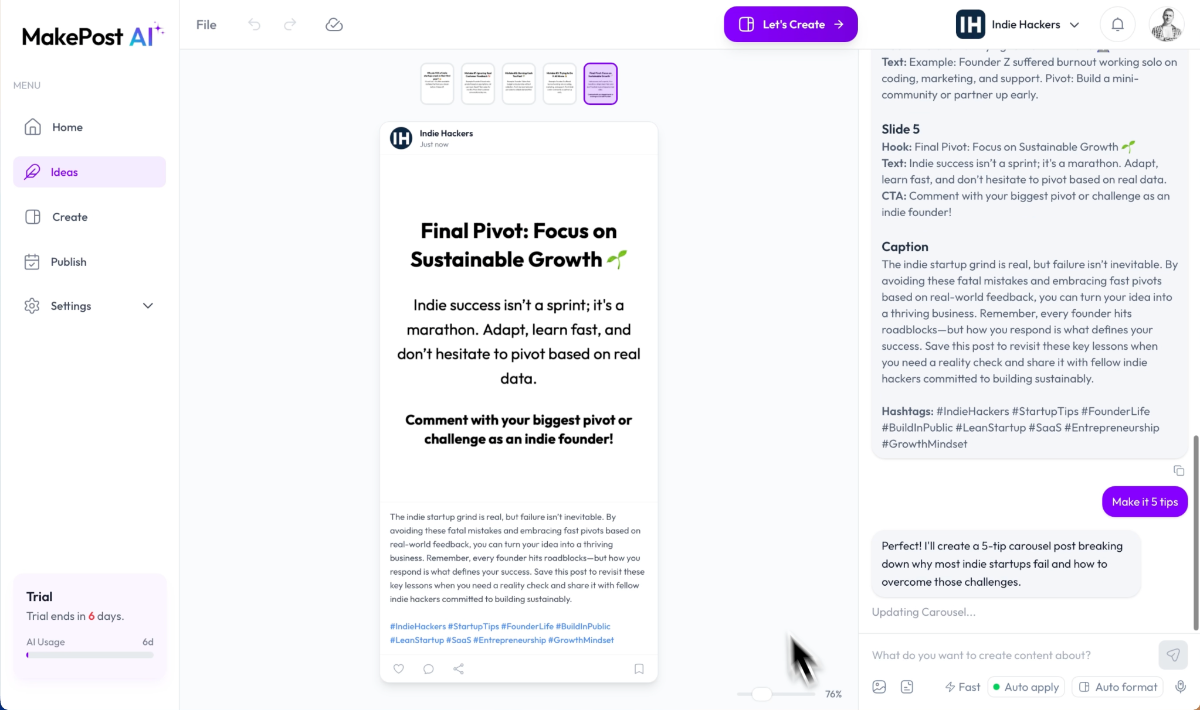 MakePostAI image number 21