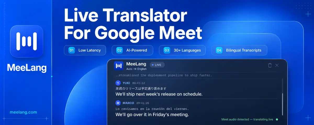 MeeLang screenshot 1