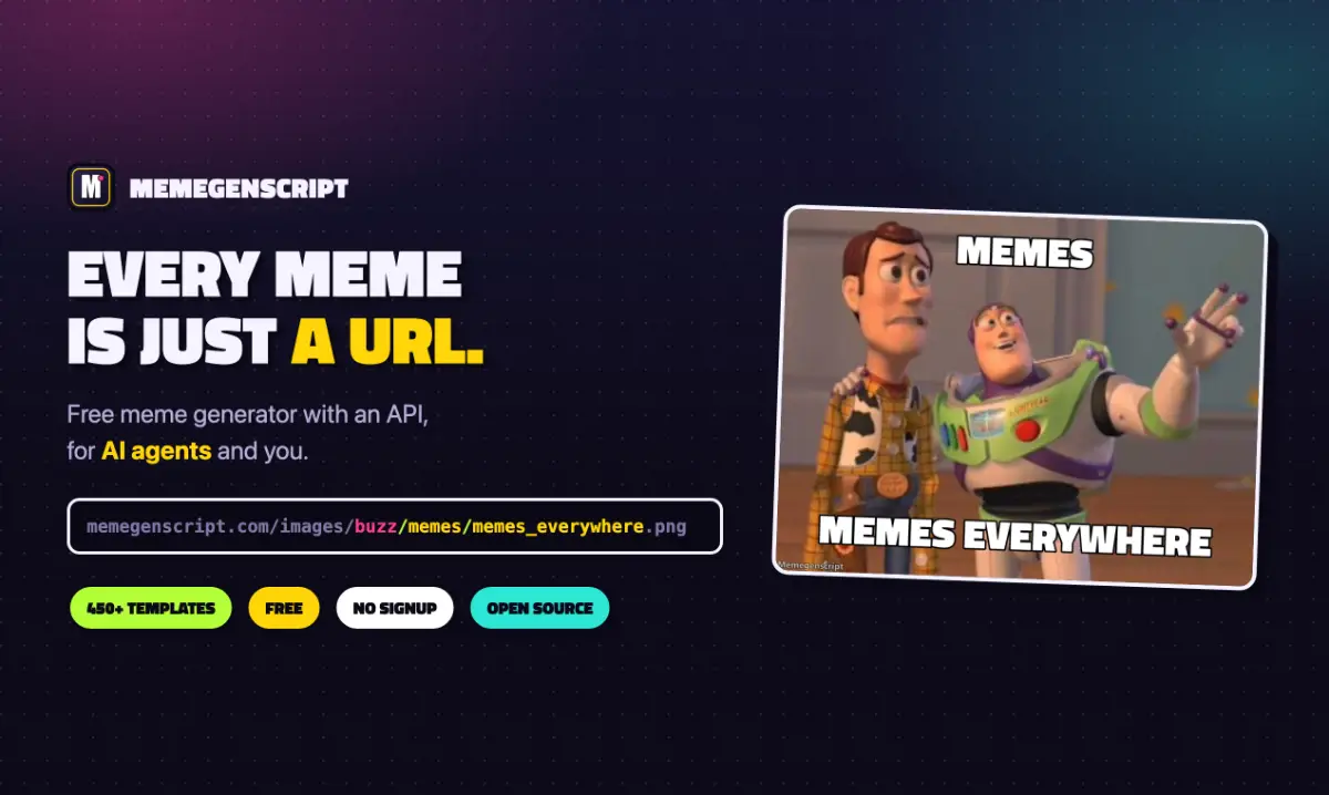 Memegenscript screenshot 1
