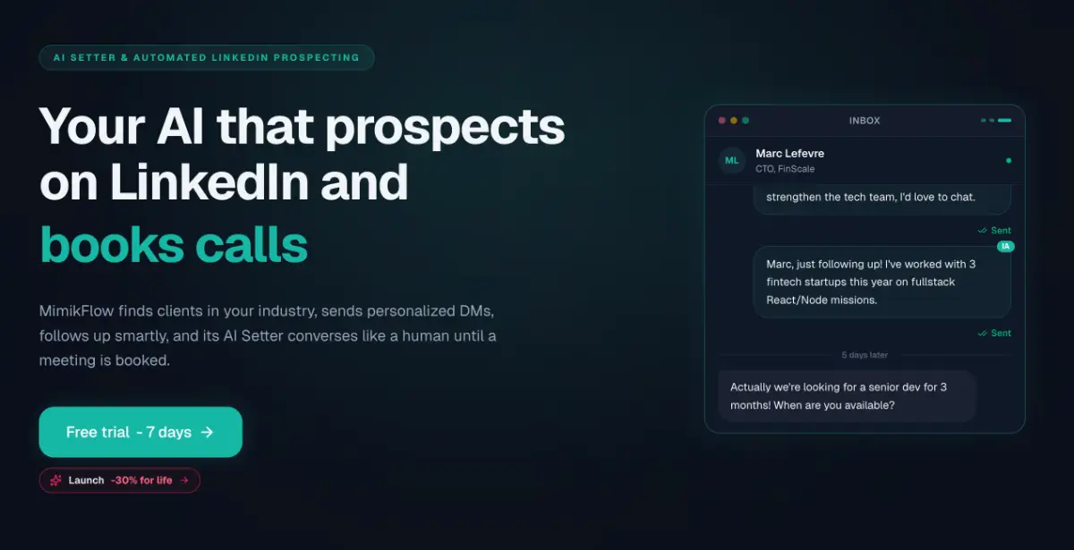 Mimikflow screenshot 1