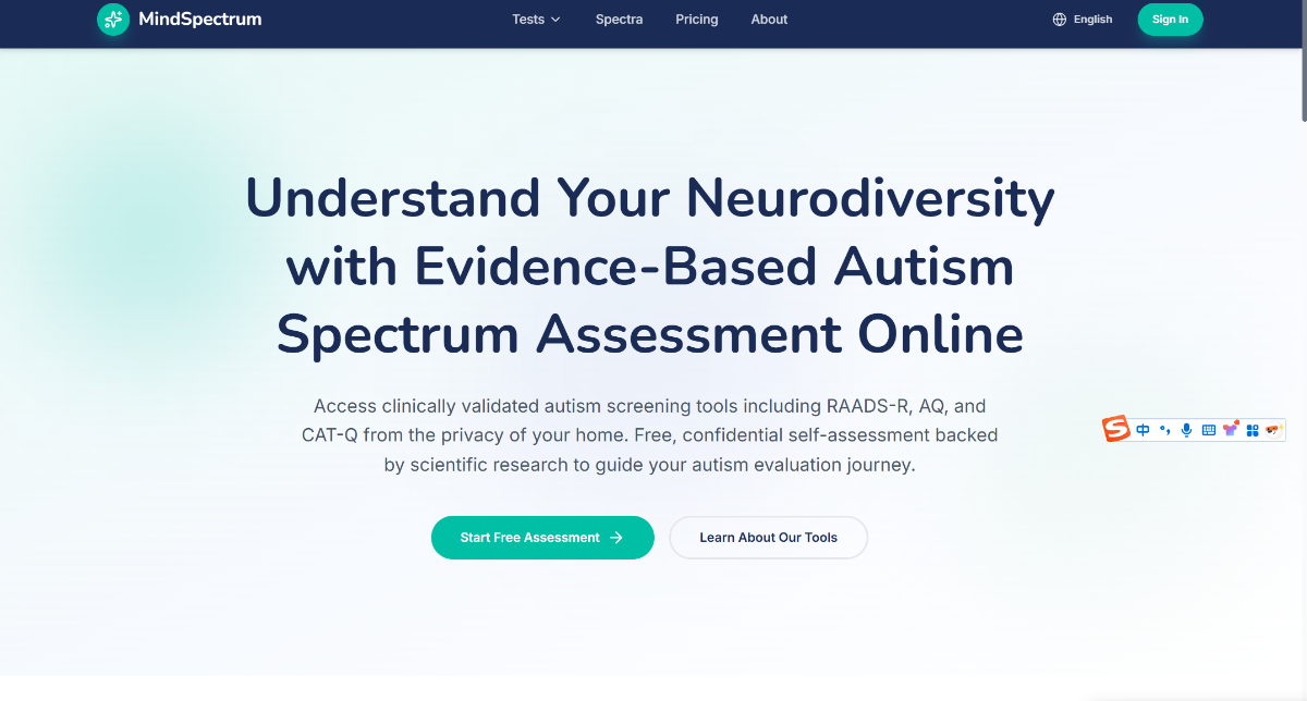 MindSpectrum screenshot 2