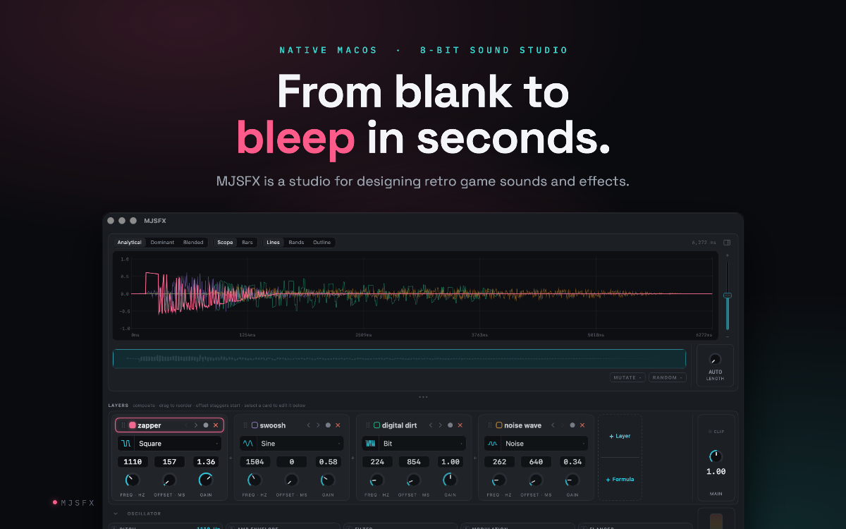 MJSFX screenshot 2