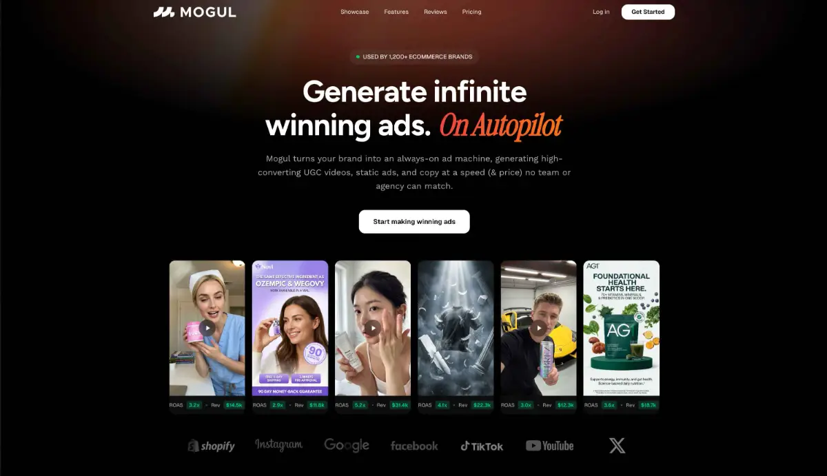 Mogul AI screenshot 2