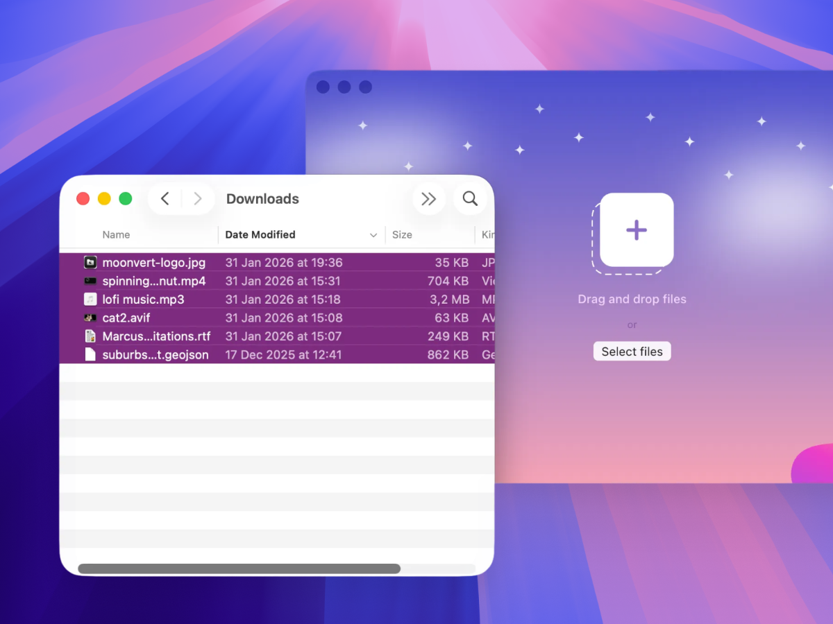 Moonvert screenshot 3
