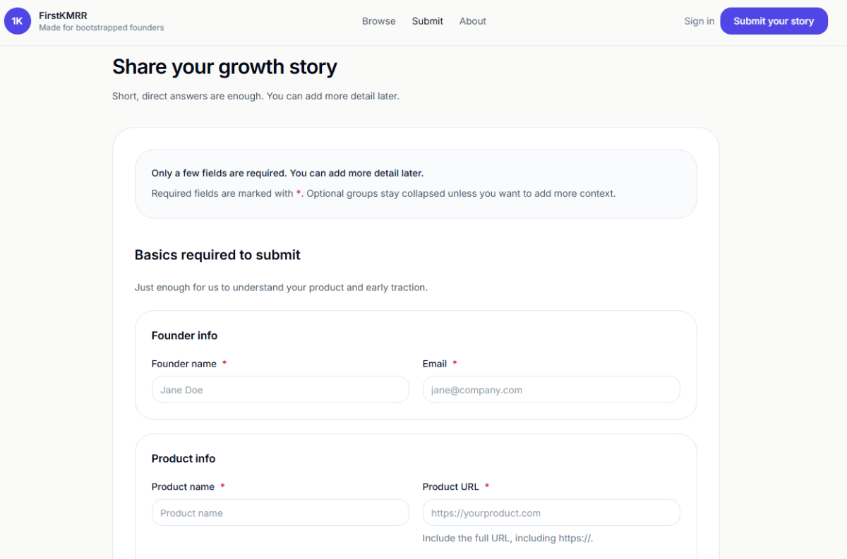 MRR Journey screenshot 1