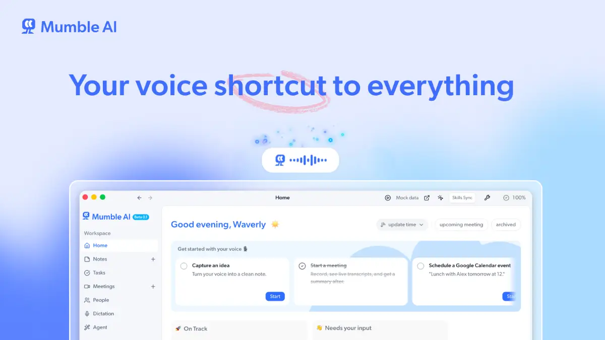 Mumble AI screenshot 1