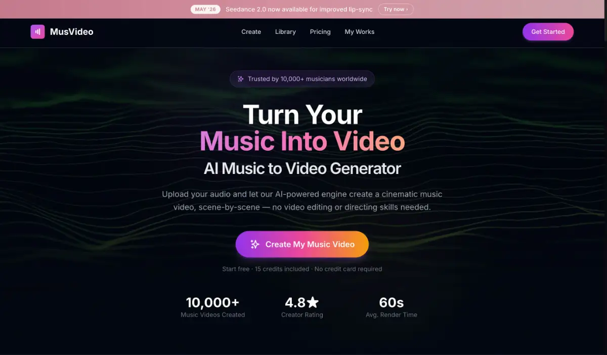 MusVideo screenshot 1