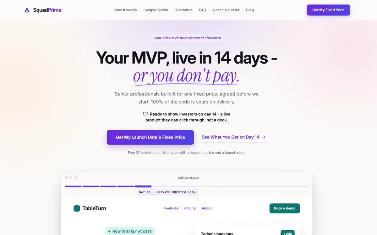 SquadPrime MVP Cost Calculator screenshot 2