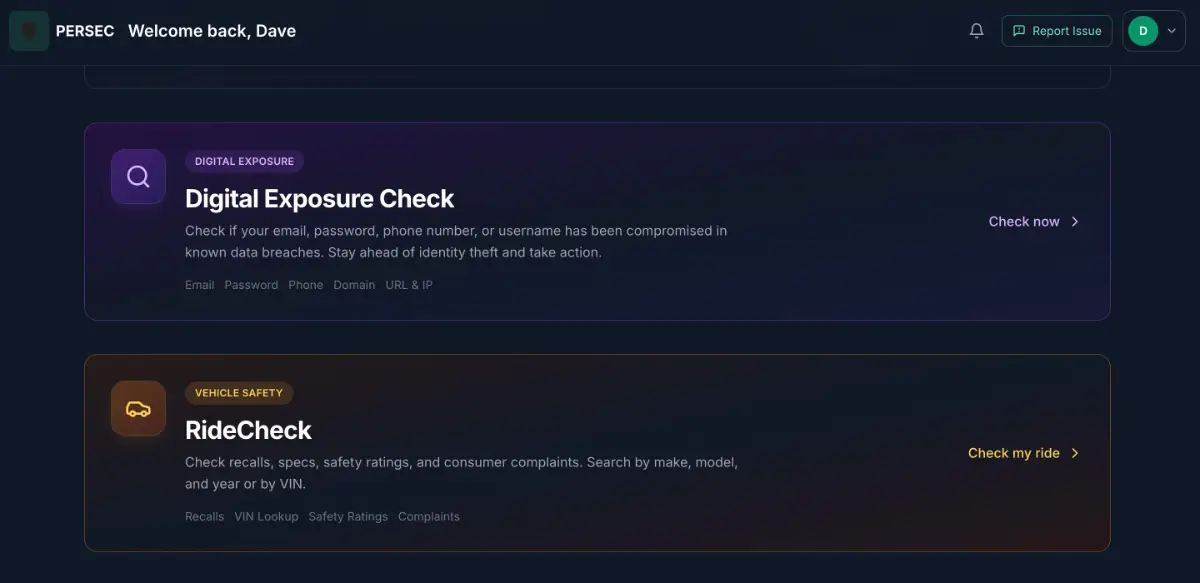 MYPERSEC screenshot 2