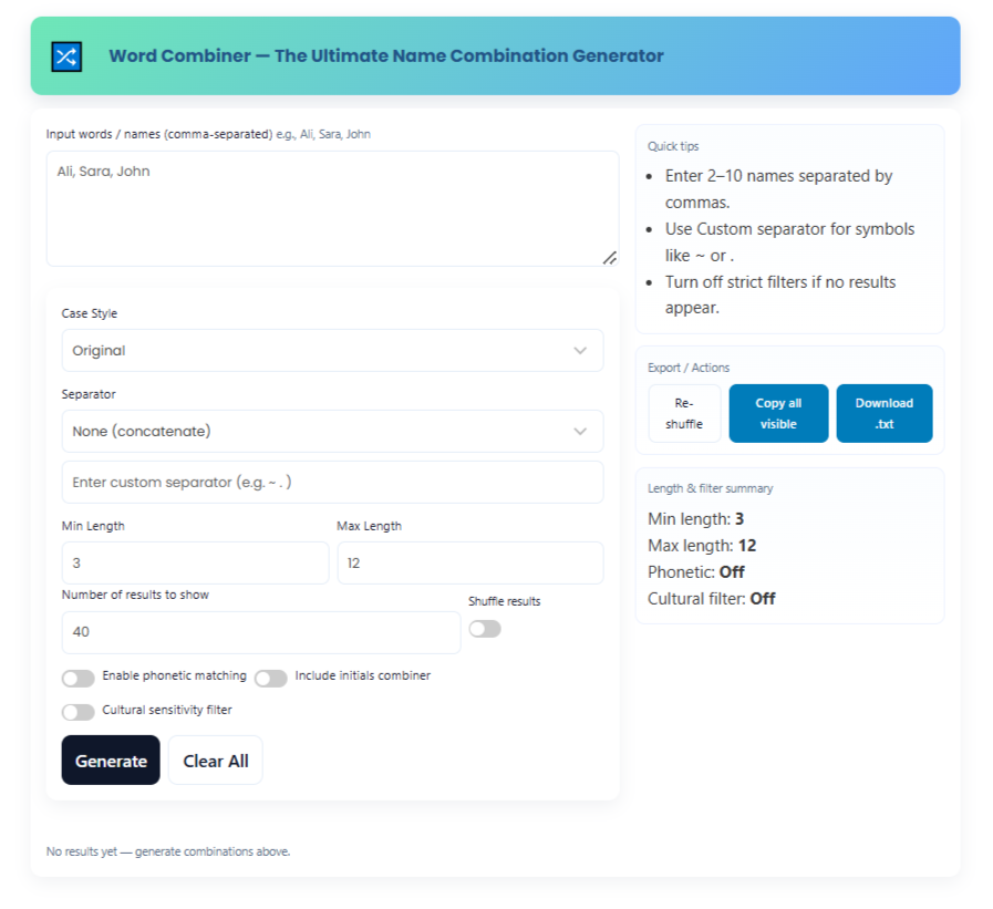 Name Combiner image number 11