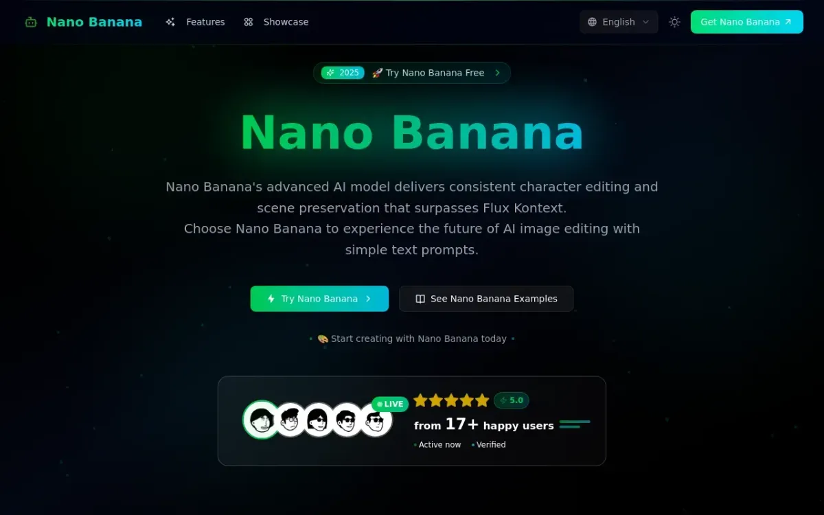 Nano Banana product image