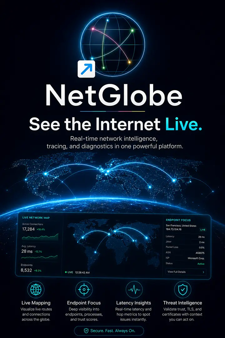 NetGlobe screenshot 1