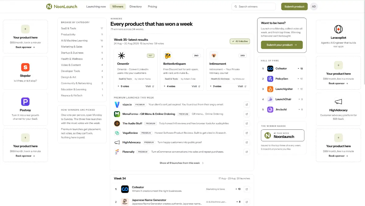 Noonlaunch screenshot 3
