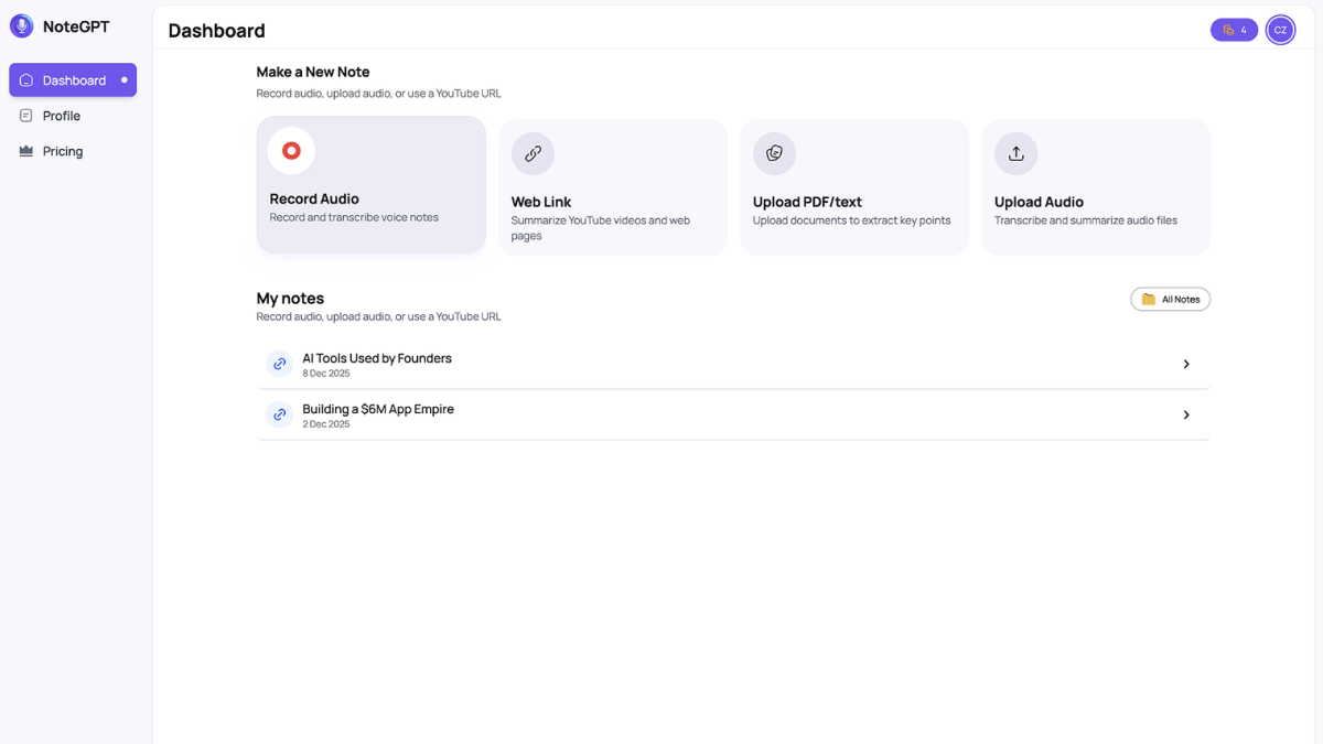 NoteGPT App image number 11