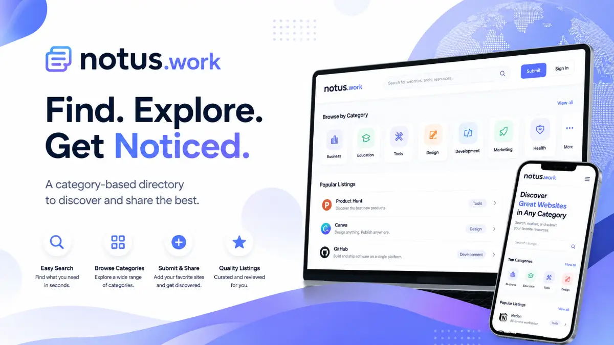 Notus screenshot 1