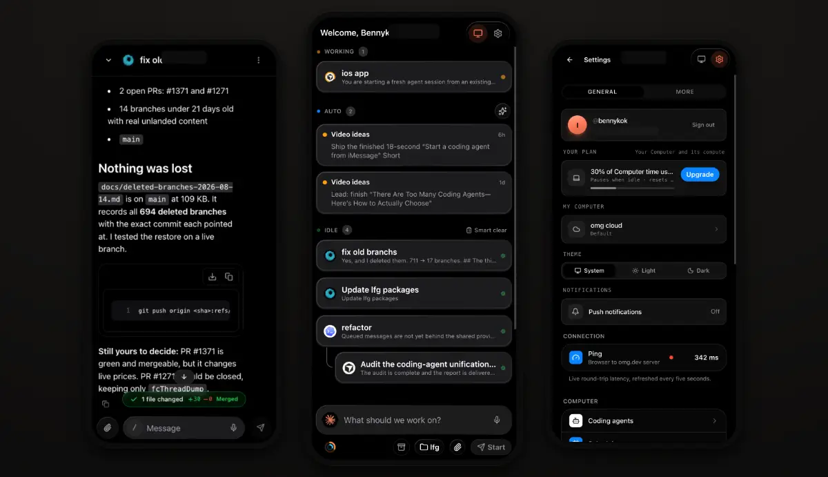 omg.dev screenshot 1