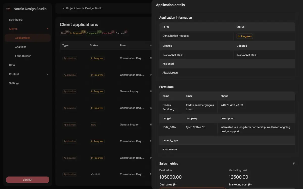 OneCore screenshot 2