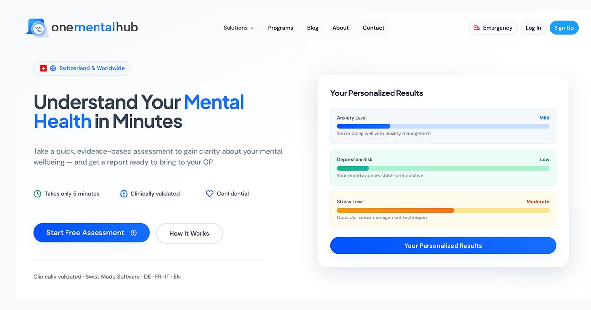 One Mental Hub screenshot 2