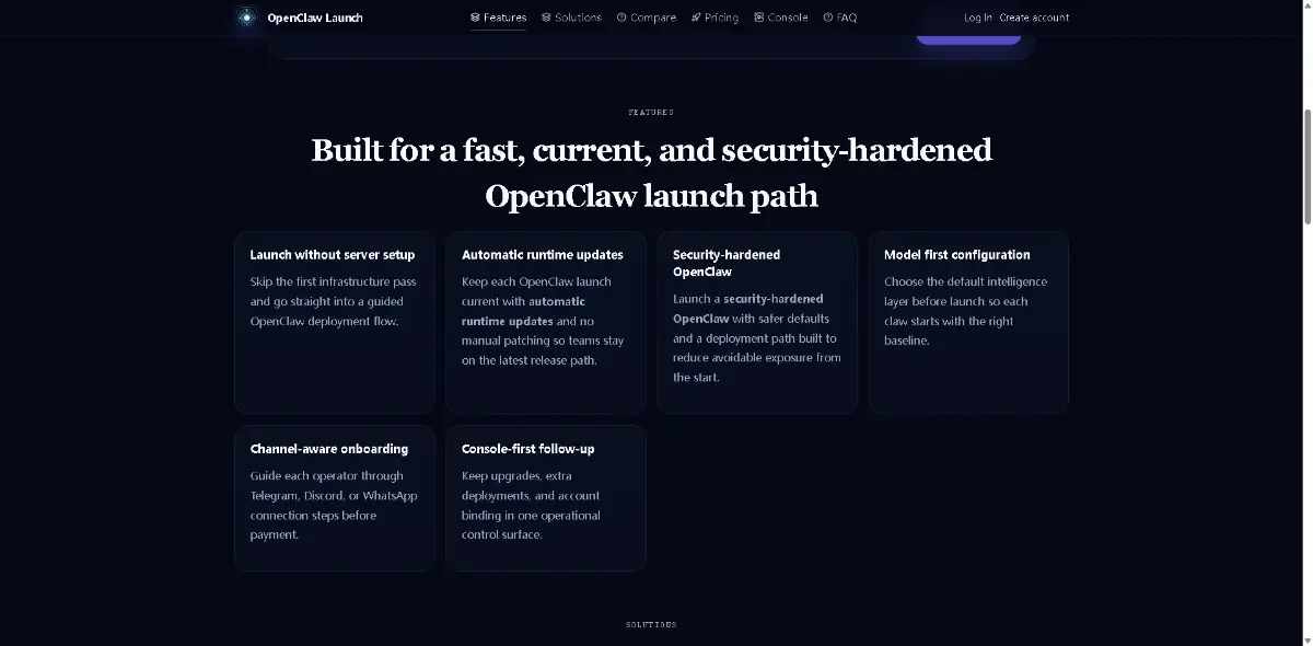 OpenClaw Launch screenshot 2
