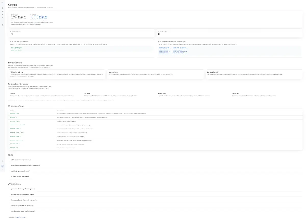 OpenCrater screenshot 2